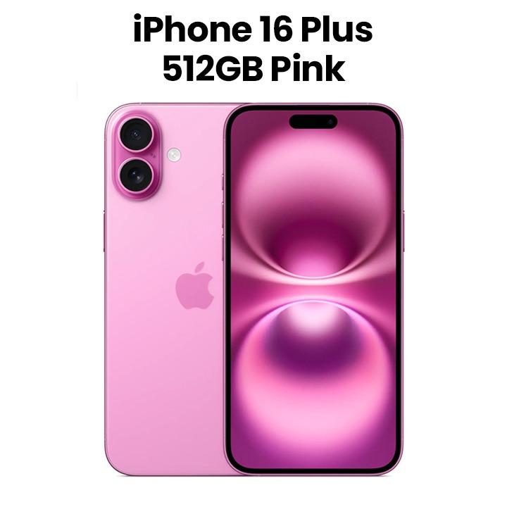Apple iPhone 16 Plus 512GB Smartphone - Pink | MXVQ3AE/A